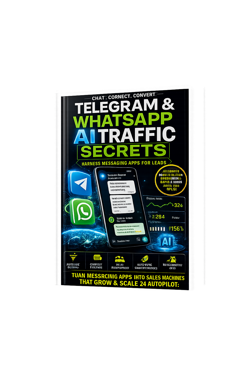 Telegram & WhatsApp AI Traffic Secrets: The Ultimate Blueprint to Build Engaged Communities, Automate Lead Generation & Drive Consistent Sales with AI