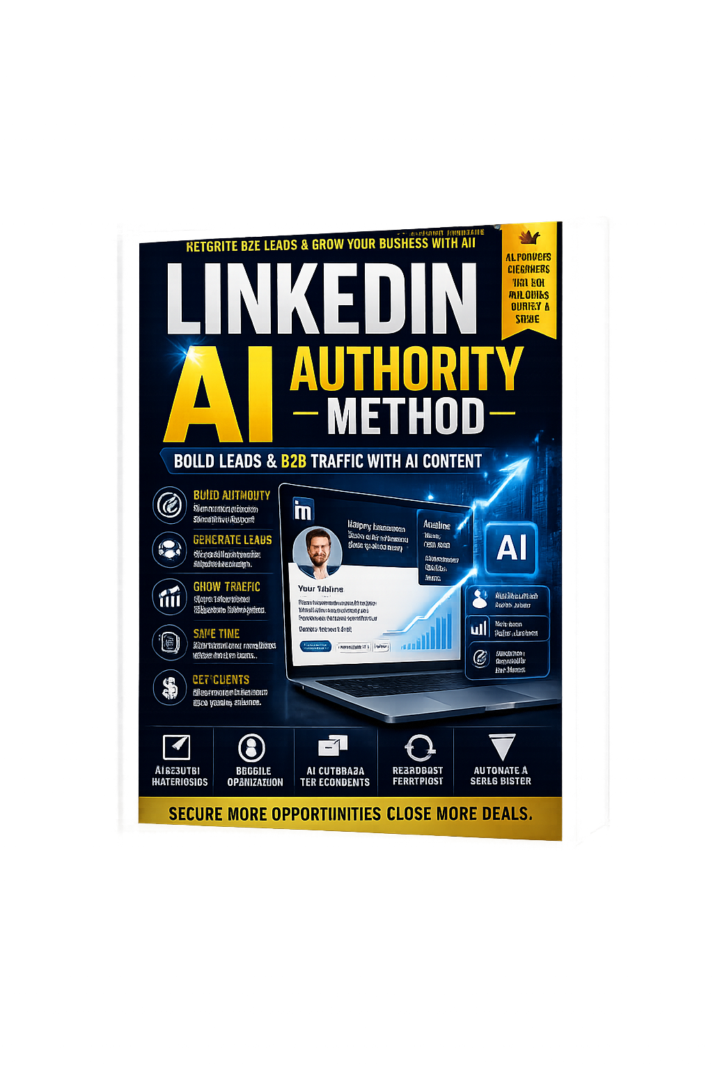 LinkedIn AI Authority Method: The Ultimate Blueprint to Build Authority, Generate B2B Leads & Scale Your Business with AI