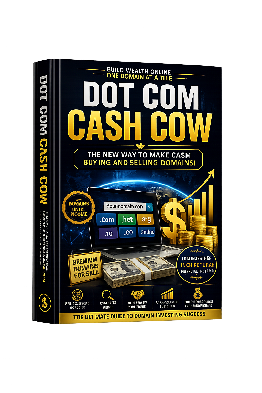 Dot Com Cash Cow: The Ultimate Domain Investing & Website Flipping Blueprint for Building Online Income
